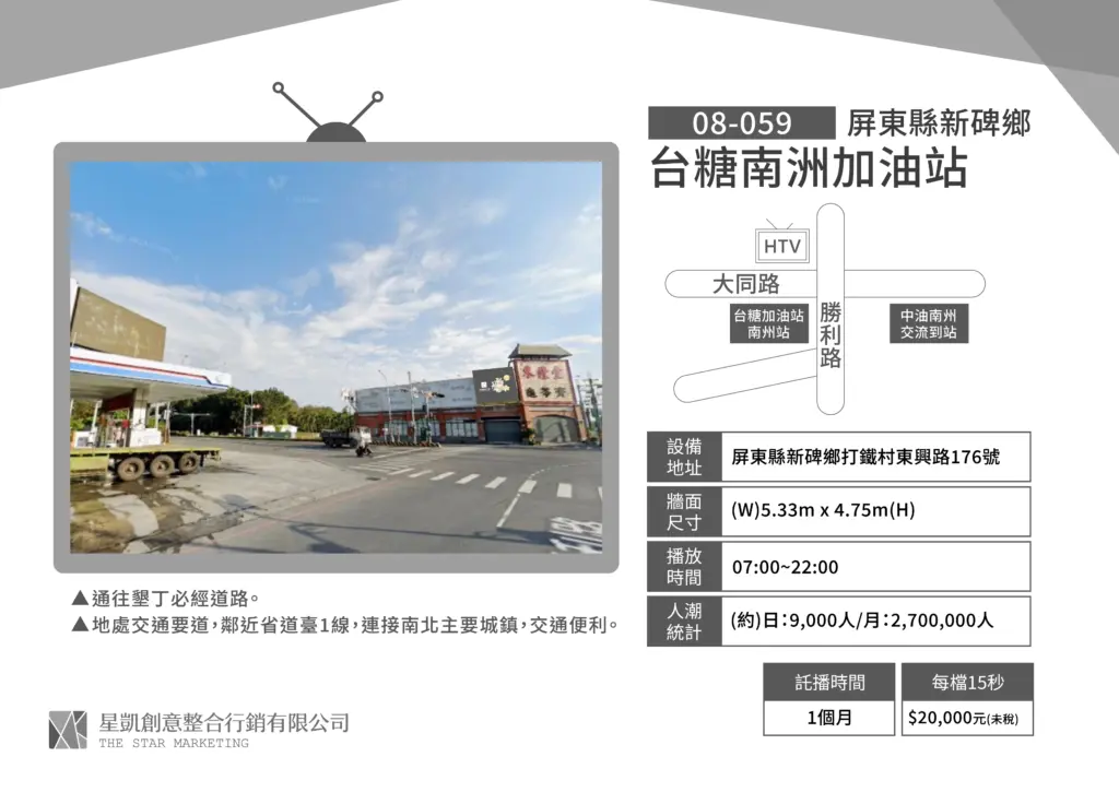 屏東-新碑鄉-台糖南洲加油站