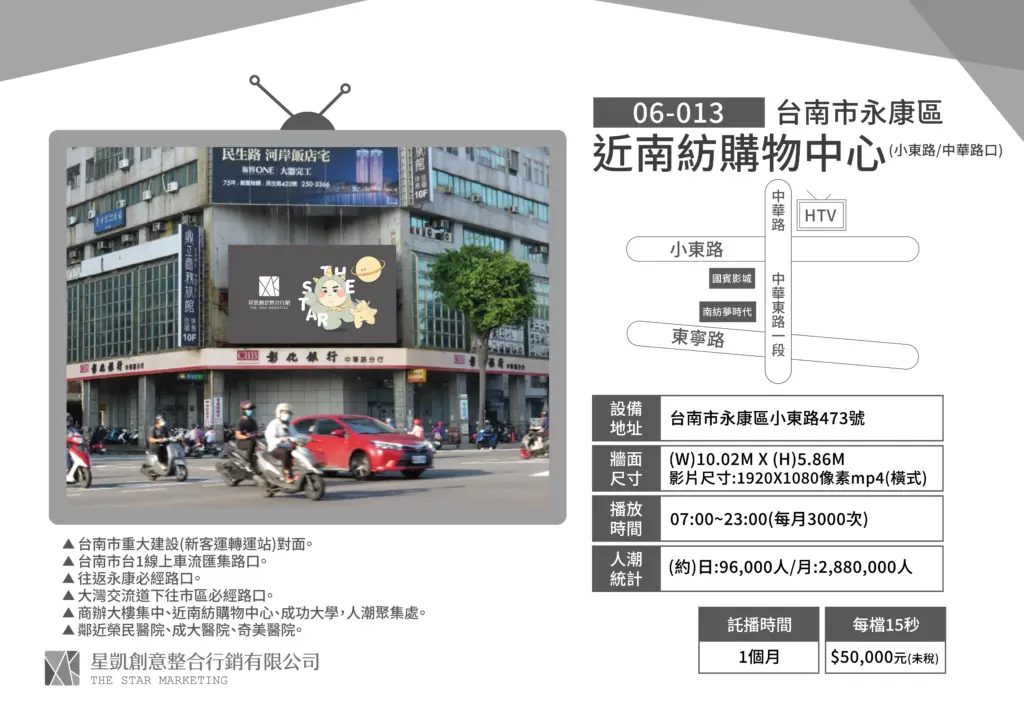 台南-永康區-小東路/中華路
