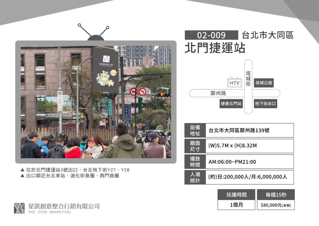 台北-大同區-北門捷運站