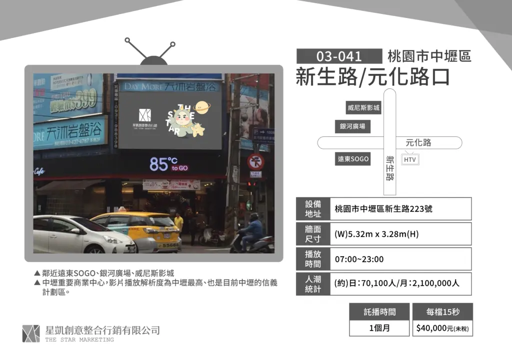 桃園-中壢區-新生路/元化路